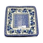 582 Bunzlau vierkante Serveerschaal 2273X Serveerschalen